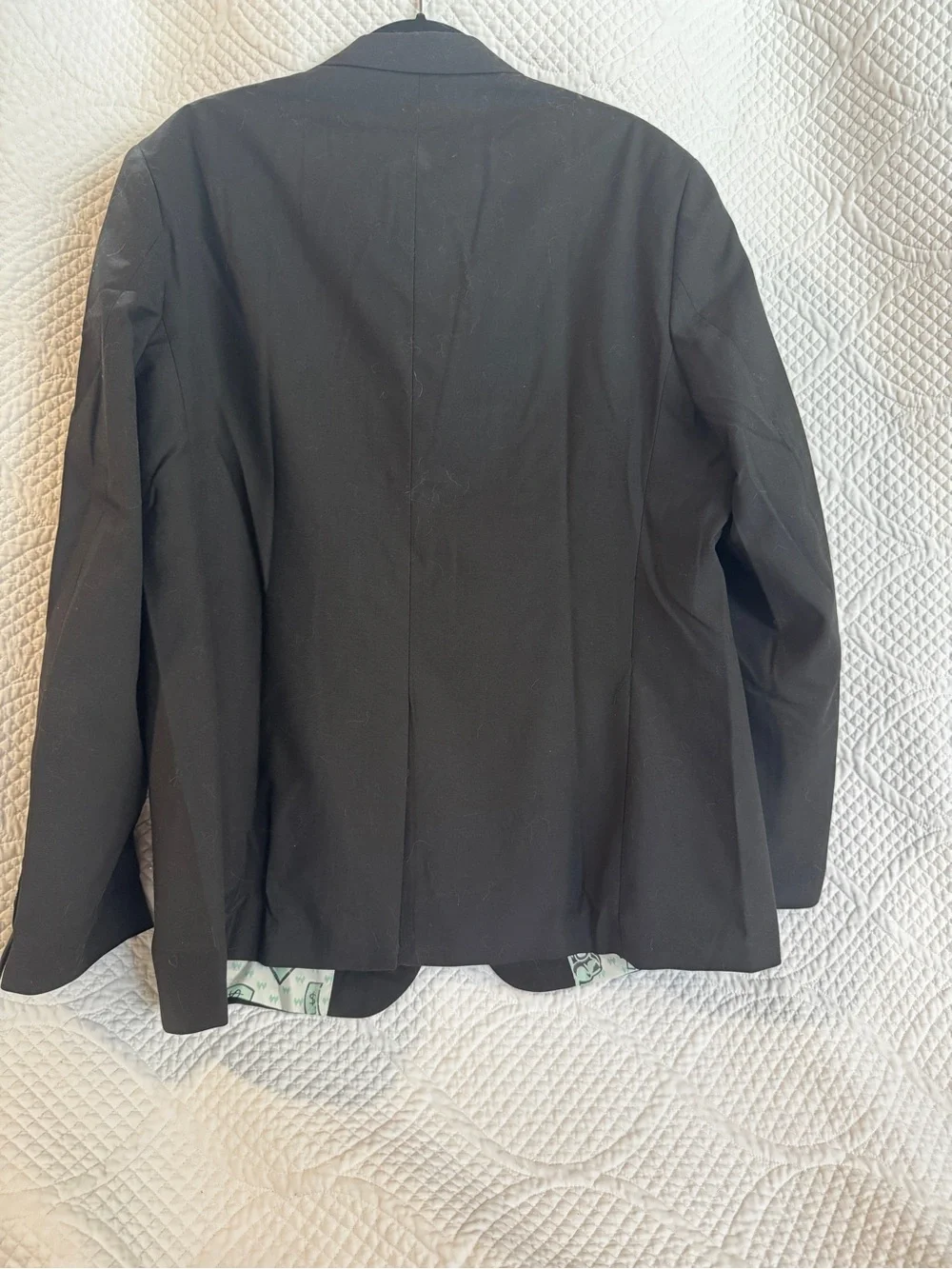 Fun Suits Monopoly Black Blazer Jacket Men’s 48R Hasbro Gaming Party Suit